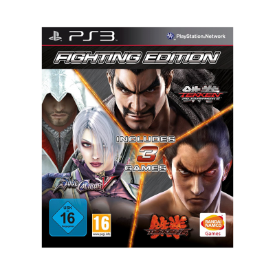 PS3 mäng Fighting Edition: Tekken 6, Tekken Tag Tournament 2, Soul Calibur V